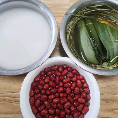 传统红枣粽子