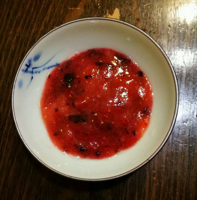 草莓蓝莓苹果泥#宝宝辅食#
