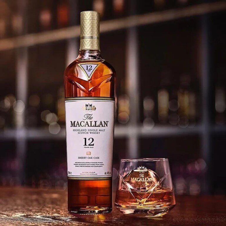 macallan12威士忌价格1两（麦卡伦12年雪莉桶单一麦芽苏格兰威士忌）